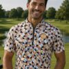 Multi Colour diamond pattern mens shirt
