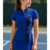 ROYAL BLUE/BLACK STRIPE AND SKORT-GOLF/TENNIS/PICKLEBALL